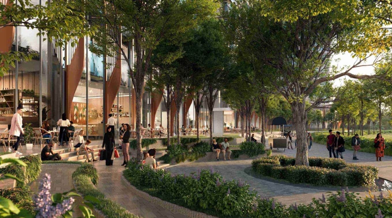 Ảnh minh họa dự án Eaton Park quận 2, TP HCM được phát triển bởi Gamuda Land.