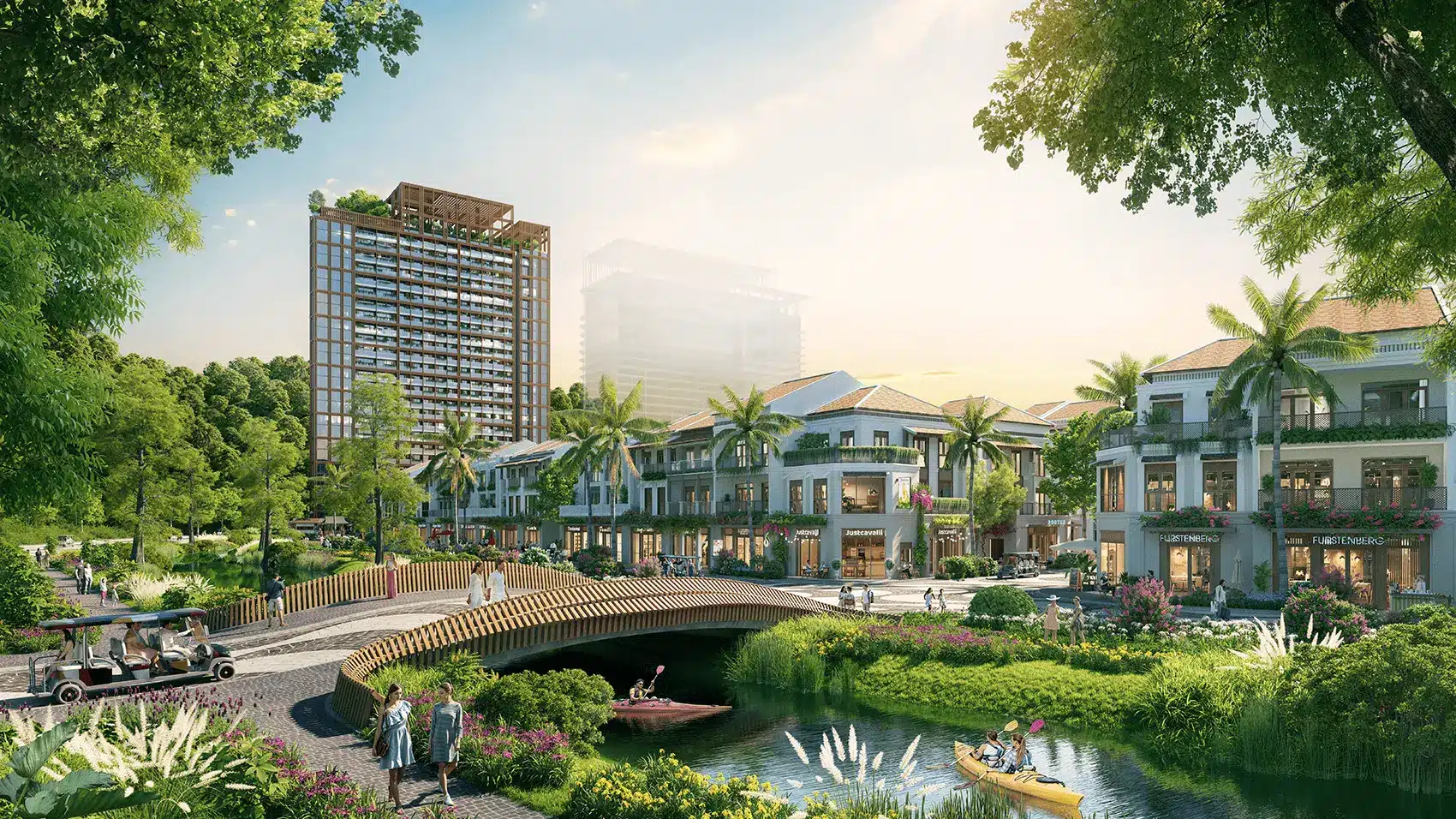 Xanh Island Cát Bà – khu du lịch phát triển bền vững với kiến trúc độc đáo và tiện ích hiện đại.