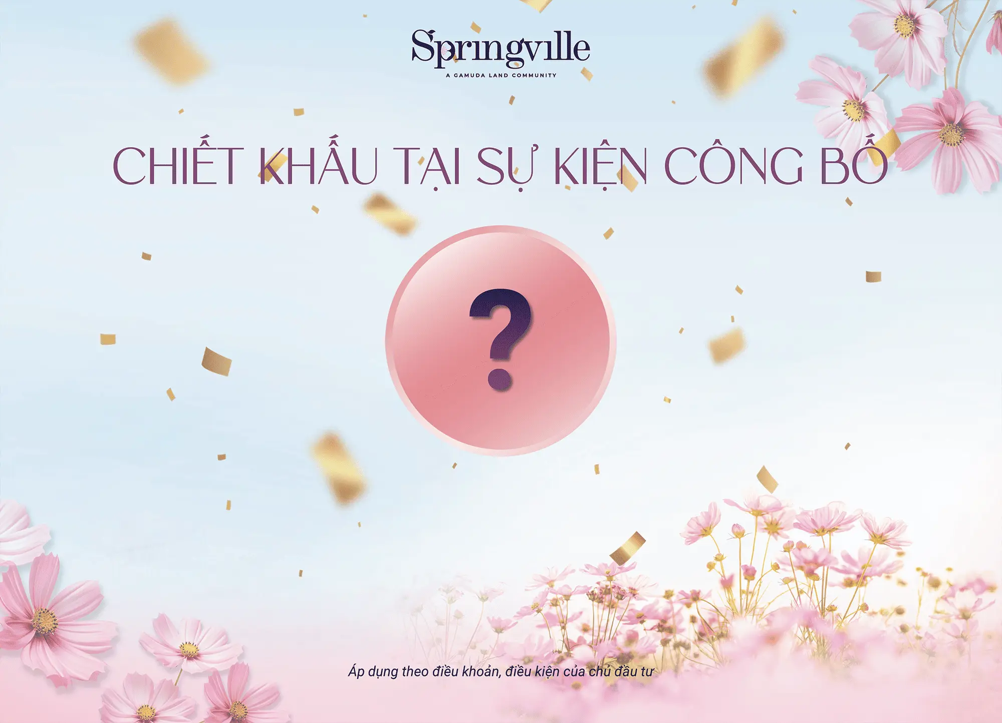 Chiết khấu hấp dẫn tại sự kiện công bố chính thức - mức ưu đãi sẽ được tiết lộ sớm.