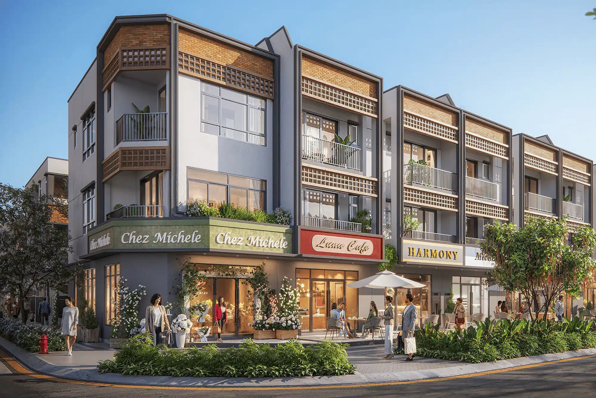 Mỗi căn nhà tại Spring Ville được nghiên cứu và thiết kế tỉ mỉ, tối ưu hóa không gian sống, ánh sáng tự nhiên và sự thông thoáng